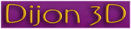 Dijon 3d 3D tourisme à Dijon