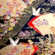 'un papier imprimé japonais. boîte